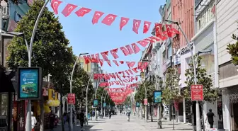 Sakarya'dan 'Terörsüz Türkiye'ye ay yıldızlı bayraklarla destek