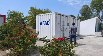 AFAD, Sakarya'ya 4 Afet Konteyneri Yerleştirdi