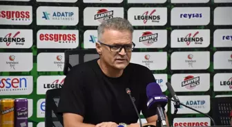 Sakaryaspor Teknik Direktörü İrfan Buz: 'Hayal kırıklığı normal'