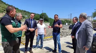 Salıpazarı İçme ve Sulama Barajı'nda Çalışmalar Devam Ediyor