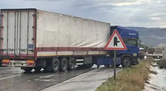 Samsun Kavak'ta Yağışlar Sonrası Üç Trafik Kazası