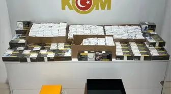 Samsun'da Kaçak Sigara Kağıdı Operasyonu: 48 Bin Makaron Ele Geçirildi