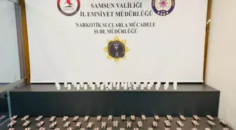 Samsun'da Uyuşturucu Operasyonu: 5 Bin 600 Hap Ele Geçirildi