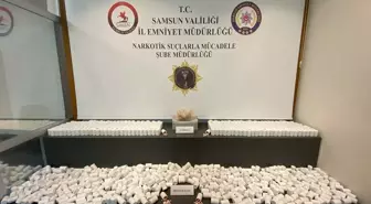 Samsun'da Bulaşık Makinesine Gizlenmiş Uyuşturucu Hap Ele Geçirildi