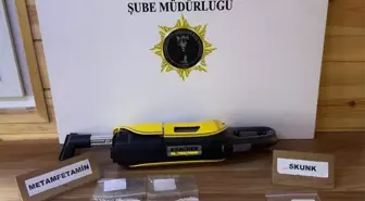 Samsun'da Elektrikli Süpürgede Uyuşturucu Ele Geçirildi