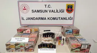 Samsun'da Kaçak Tütün Operasyonu: Bir Gözaltı