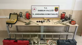Samsun'da İzinsiz Kazı Yapan 6 Kişi Yakalandı