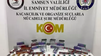 Samsun'da Kaçak Tütün ve Sigara Operasyonu: 4 Zanlı Yakalandı