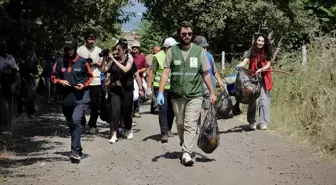 Samsun'da Orman Yangınlarına Karşı Çöp Toplama Etkinliği