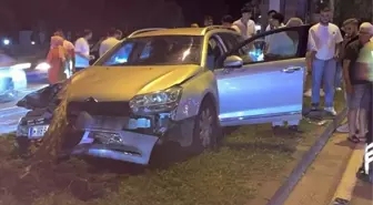 Samsun'da Otomobil ve Motosiklet Çarpıştı: 2 Yaralı