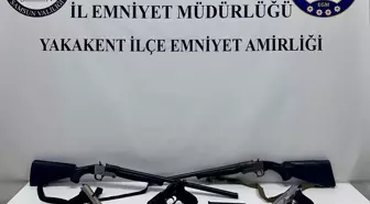 Samsun'da Ruhsatsız Silah Operasyonu: 3 Gözaltı