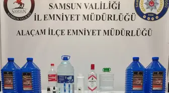 Samsun'da Sahte İçki Operasyonu: 1 Gözaltı