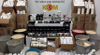 Samsun'da Sahte Zayıflama ve Protein Tozu İmalatına Operasyon