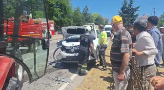 Samsun'da Trafik Kazası: 2 Yaralı
