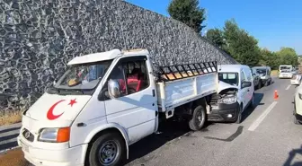 Samsun Bafra'da Zincirleme Trafik Kazası: 3 Yaralı