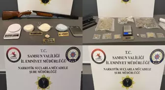 Samsun'da Uyuşturucu Operasyonu: 4 Gözaltı