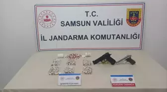 Samsun'da Uyuşturucu Operasyonu: 1046 Sentetik Ecza Ele Geçirildi