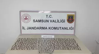 Samsun'da Uyuşturucu Operasyonu: 1220 Hap Ele geçirildi