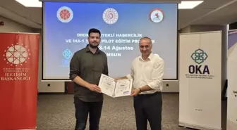 Samsun'da Dron Destekli Habercilik Eğitimi Tamamlandı