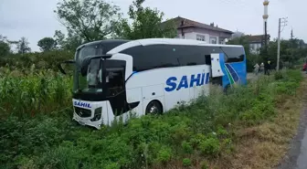 Samsun'da Yolcu Otobüsü Kaza Yaptı: 1 Ölü, 1 Yaralı