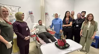 Samsun Eğitim ve Araştırma Hastanesi'nde 100. Kök Hücre Bağışı Kutlandı