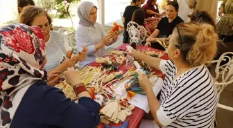 Samsun'da Kültür Yolu Festivali'nde El Sanatları Etkinlikleri