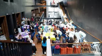 Samsun'da Türkiye Kültür Yolu Festivali Kapsamında Çocuklar İçin Atölye Düzenlendi