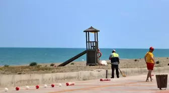 Alaçam'ın Geyikkoşan Sahili Turizm Potansiyelini Artırmak İçin Hazırlanıyor