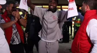 Samsunspor'un Yeni Transferi Antoine Makoumbou Samsun'a Geldi