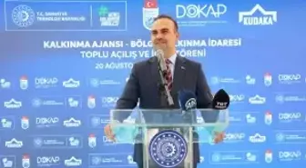 Sanayi ve Teknoloji Bakanı Kacır, Bayburt'ta açılış ve imza töreninde konuştu Açıklaması