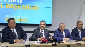 Sanayi ve Teknoloji Bakanı Kacır, Çorum'da konuştu Açıklaması