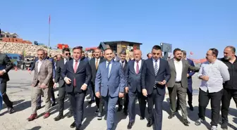 Bakan Kacır, Ergan Dağı Kış Sporları ve Doğa Turizm Merkezi'ni Ziyaret Etti