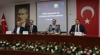 Bakan Kacır Siirt'te Esnafı Ziyaret Etti ve İş Dünyasıyla Buluştu