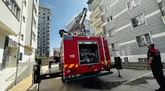 Siverek'te Apartman Dairesinde Yangın Çıktı