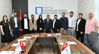 Şanlıurfa Valisi Şıldak, Ziraat ve Mimarlar Odası'nı Ziyaret Etti