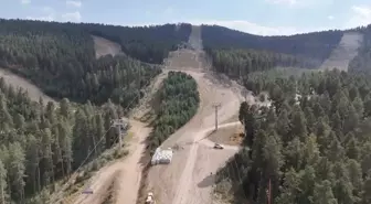 Sarıkamış Kayak Merkezi'nde Suni Karlama Sistemi Kuruluyor