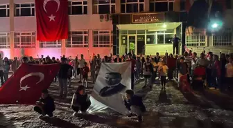 Sarıoğlan'da Fener Alayı Yürüyüşü Düzenlendi