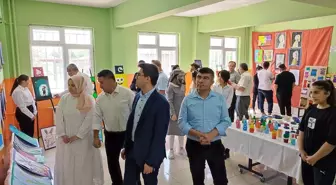 Palas Ortaokulu'ndan Yıl Sonu Resim Sergisi