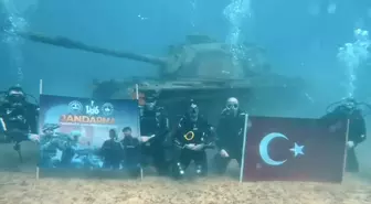 Jandarma 186. Yılını Su Altında Kutladı