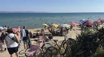 Edirne'nin Saros Körfezi'nde Kurban Bayramı Yoğunluğu
