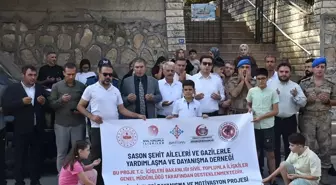 Sason'da şehit ailelerine yönelik kültürel gezi programı düzenlendi