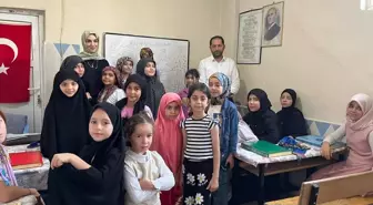 Sason'da yaz Kur'an kurslarına ziyaret