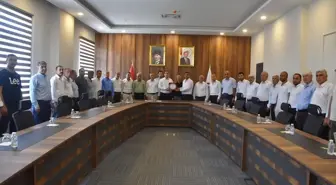 Sason Kaymakamı Furkan Başar'a Muhtarlardan Ziyaret