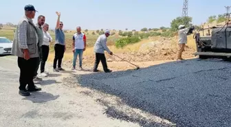 Savur'da Asfaltlama Çalışmaları Başladı