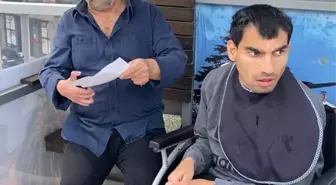 Şehit Eren Bülbül Gençlik Merkezi'nden engelli babası Doğan'a sürpriz