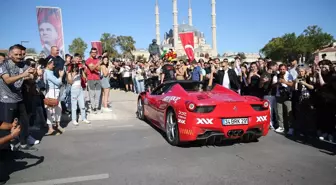 Edirne'de Gumball 3000 Rallisi Coşkusu