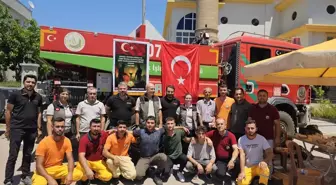 Serik Orman İşletme Müdürlüğü ekipleri aşure ikramında bulundu