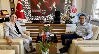 Seydikemer Kaymakamı Dilekli, İlk Cumhuriyet Başsavcısını Ziyaret Etti