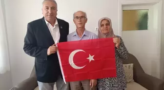 Seydişehir'de Kıbrıs gazisine ziyaret