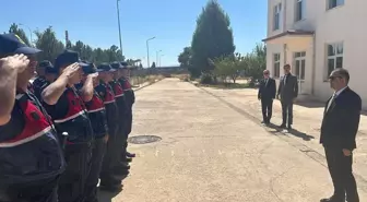 Kaymakam Kıyıcı, Güvenlik Güçlerini Ziyaret Etti